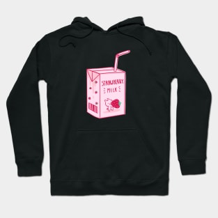 Strawberry milk box Hoodie